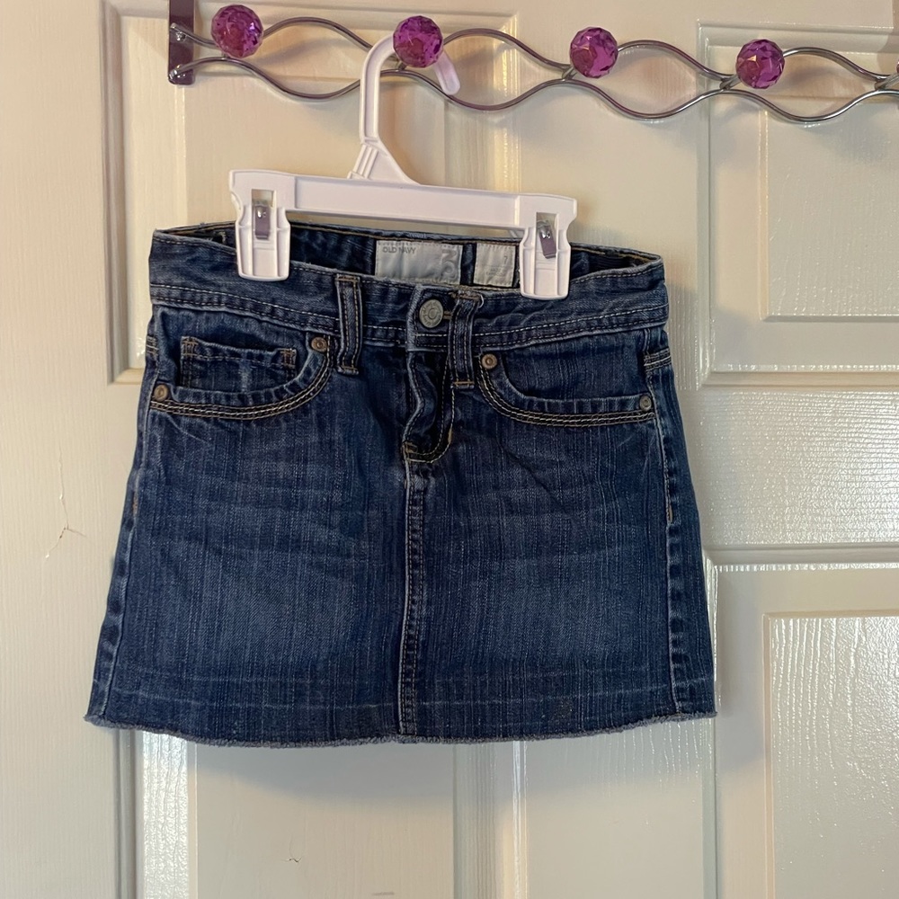 Old navy jean skirt